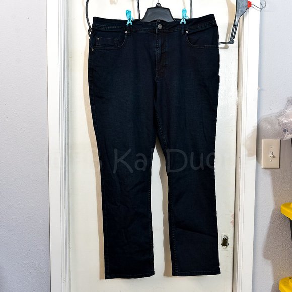 Buffalo Mens Jeans Jackson-x Straight Stretch 40x30 Dark wash - Picture 1 of 6